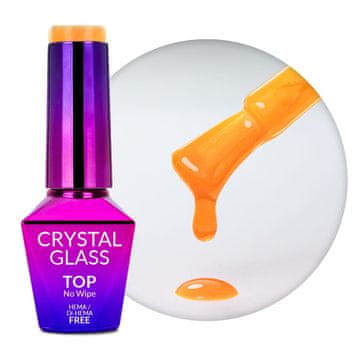 shumee Barvit nadlak brez brisanja Crystal Glass Molly Nails Orange HEMADiHEMA Free 10g