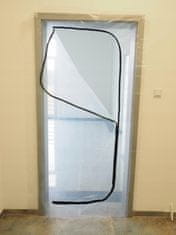 shumee Vrata za prah s ključavnico 220x120cm TIP-C