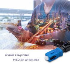 Qoltec SC/UPC hitri konektor za optična vlakna | enomodni | 3,0 mm
