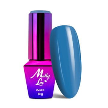 MollyLac MollyLac Women in Paradise hibridni lak za nohte The Atlantic Ocean 10 g št. 76