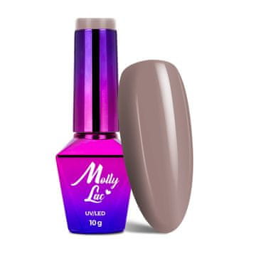 shumee MollyLac Delicate Woman Cappuccino hibridni lak za nohte 10 g št. 62