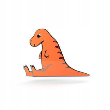 Pinets® PINETS Junior Orange Dino Dinosaur Pin
