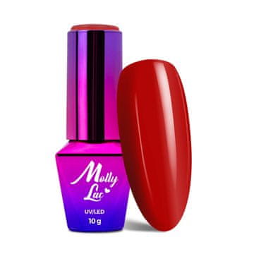 MollyLac MollyLac Pinup Girl Amoretto hibridni lak za nohte 10 g št. 371