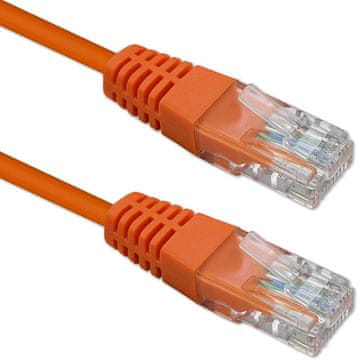 Qoltec križni patchcord kabel | CAT5E | UTP | 1,8 m