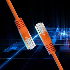 Qoltec križni patchcord kabel | CAT5E | UTP | 1,8 m