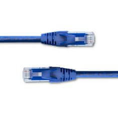 Qoltec UTP patchcord kabel | CAT6 | 2 x RJ-45 | 1 m | Visoka hitrost | Zlat