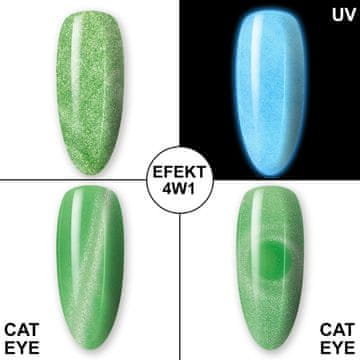 shumee MollyLac Night Glowing Exciter HEMADiHEMA Free 5 g št. 678 hibridni lak za nohte, ki se sveti v temi