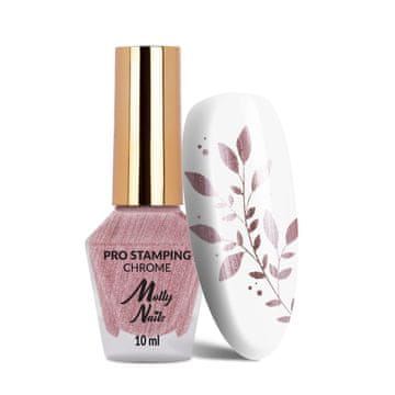 shumee Molly Nails PRO Stamping krom svetlo roza 10 ml