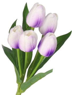 shumee ŠOPEK TULIPANOV GUMIRANI SILIKONSKI TULIPANI, REALNI