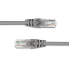 Qoltec UTP patchcord kabel | CAT5e | 2 x RJ-45 | 1 m | Visoka hitrost | Zlat