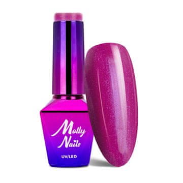 shumee Molly Nails Bling it on Purple Chic hibridni lak 8g št. 504