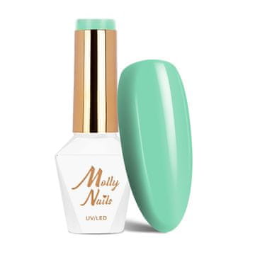 shumee Molly Nails Green Party Total Mint HEMADiHEMA Free hibridni lak za nohte 8 g št. 82