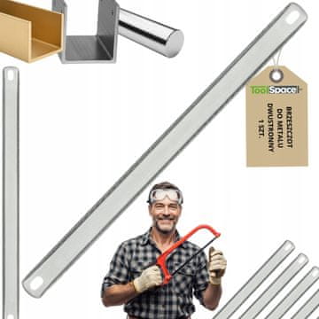 shumee DVOSTRANSKI ŽAGIN LIST ZA KOVINO 300 MM X 23 MM ZA LOMNO ŽAGO, KALJEN