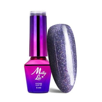 shumee MollyLac hibridni lak za nohte Wedding dream champagne Spumante 5 ml št. 387