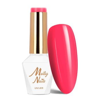 shumee Molly Nails lak za nohte Power Flower Pink Gerbera Hybrid HEMADiHEMA Free Neon 8 g št. 722