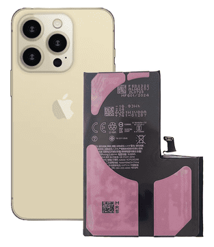 shumee Baterija za Apple iPhone 14 Pro Max 4770mAh, brez možnosti ponovnega pisanja, BREZ SPOROČILA