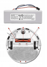 shumee Polnilna baterija za Xiaomi Mi Robot Vacuum Mop 1C Mijia 1C 14.4V 2600mAh