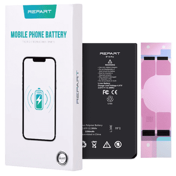 shumee Baterija za Apple iPhone 14 Pro 3200mAh brez BMS-a, REPART