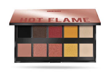 shumee PUPA Make Up Stories paleta senčil za oči 002 Hot Flame 18 g