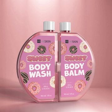 shumee HISKIN Puzle potovalni set za telo Pina Colada 2x90ml