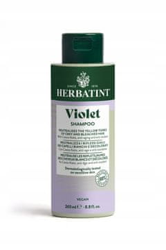 Herbatint HERBATINT Bio Organic Violet šampon za lase odpravlja rumene tone 260 ml