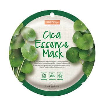 shumee PUREDERM Essence Mask Cica maska iz platna 18 g