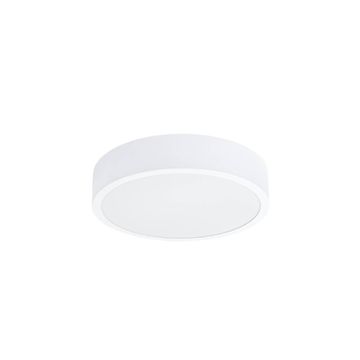 SOLLUX lighting Moderna okrogla stropna svetilka, bela, Ø30, ONYX LED 23W, SL.1243, Sollux Lighting