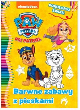 shumee Knjiga Paw Patrol 4 Barvaj svet