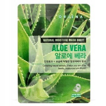 shumee ORJENA Natural Moisture Mask Sheet pomirjujoča maska iz platna z aloe vero