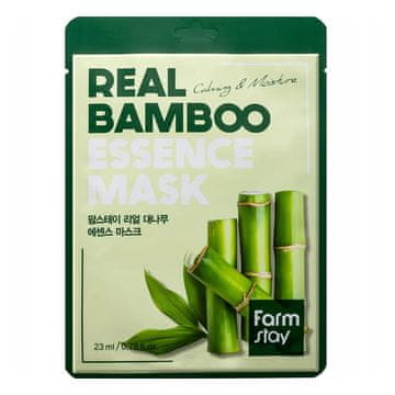 shumee FARMSTAY Real Essence Mask korejska bambusova maska