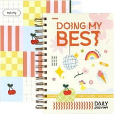 shumee Zvezek-planir za načrtovanje vsakdanjega življenja, 180 strani, estetski koledar