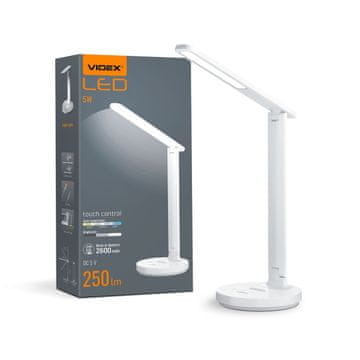 VIDEX Videx 5W 250lm LED polnilna namizna svetilka z možnostjo zatemnitve in spreminjanja barve