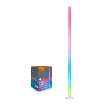 VIDEX LED talna svetilka RGBW bela spremenljiva 1,5 m daljinski upravljalnik programi zatemnljiva Videx
