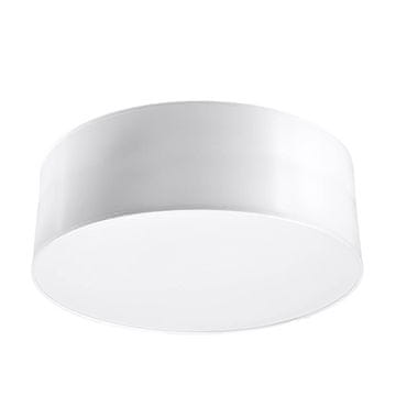 SOLLUX lighting Okrogla stropna svetilka, bela, Ø25, ARENA, 1xE27, 15W, SL.0129, Sollux Lighting