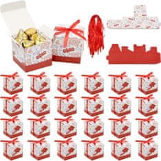 shumee Kartonske škatle za darila za maturo, 60 kosov