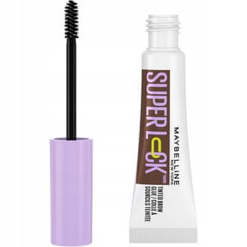 shumee MAYBELLINE Super Lock Brow Glue gel za obrvi v temno rjavi barvi 7 ml