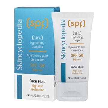 shumee SKINCYCLOPEDIA fluid za obraz SPF50 10% vlažilni kompleks 50 ml