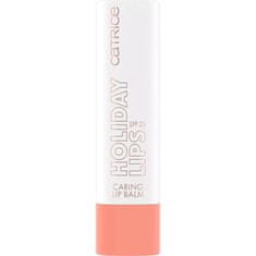 shumee CATRICE balzam za ustnice Holiday Lips Caring Balm svetlo roza SPF25 3,5 g