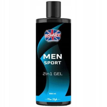 Ronney RONNEY Professional Men gel za prhanje in šampon Sport 300ml