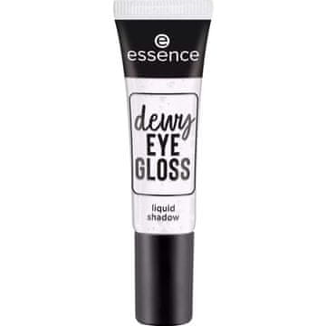 shumee Tekoče senčilo za oči ESSENCE Dewy Eye Gloss 01 Crystal Clear 8 ml
