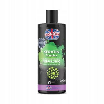 Ronney RONNEY regeneracijski šampon s keratinskim kompleksom za suhe in krhke lase 300 ml