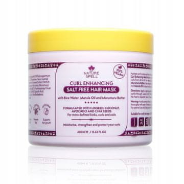 shumee Maska za poudarjanje kodrov NATURE SPELL 400 ml