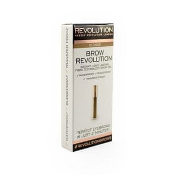 shumee MAKEUP REVOLUTION Gel za obrvi Blond 3,8 g