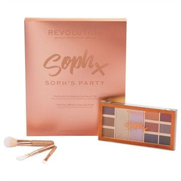 Makeup Revolution MAKEUP REVOLUTION Sophin komplet za ličenje obraza za zabavo