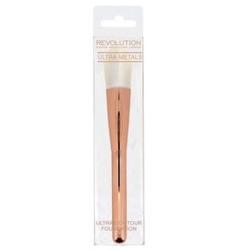 Makeup Revolution MAKEUP REVOLUTION Čopič za podlago F302 bel