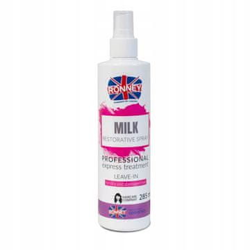 Ronney RONNEY Express Treatment Milk Obnovitveno mleko za lase v spreju 285 ml