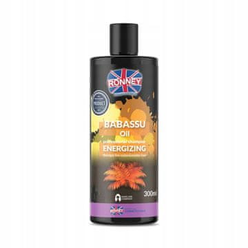 Ronney RONNEY Energizirajoči šampon z oljem babassu za barvane lase 300 ml