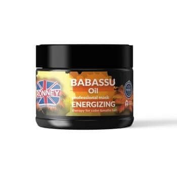 shumee RONNEY Energijska maska z oljem babassu za barvane lase 300 ml