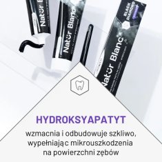 shumee SYLVECO Natur Blanc zobna pasta za beljenje zob Black Diamond 100 ml