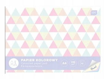 shumee KNJIGA BARVNIH PASTELNIH PAPIRJEV A4 - 10K INTERDRUK